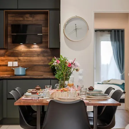 דירה Zephyr By Kleidos- 15min! 3 Chambres, 2 Terrasses, 2 Parkings, 2 Salles De Bain
