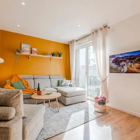 Zephyr By Kleidos- 15min! 3 Chambres, 2 Terrasses, 2 Parkings, 2 Salles De Bain דירה *