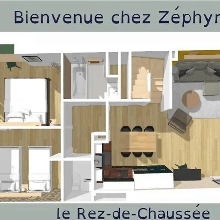 דירה Zephyr By Kleidos- 15min! 3 Chambres, 2 Terrasses, 2 Parkings, 2 Salles De Bain