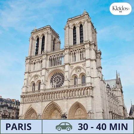 Zephyr By Kleidos- 15min! 3 Chambres, 2 Terrasses, 2 Parkings, 2 Salles De Bain דירה ביוסי-סיינט-ג'ורג'