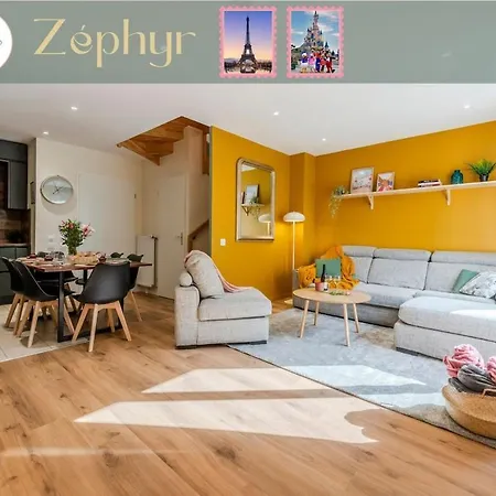Zephyr By Kleidos- 15min! 3 Chambres, 2 Terrasses, 2 Parkings, 2 Salles De Bain * ביוסי-סיינט-ג'ורג'